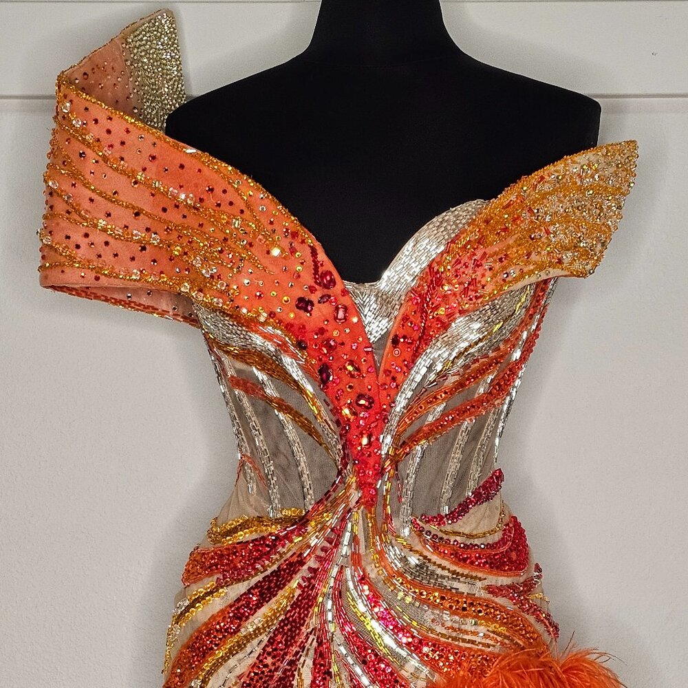 Gowns for beauty competition